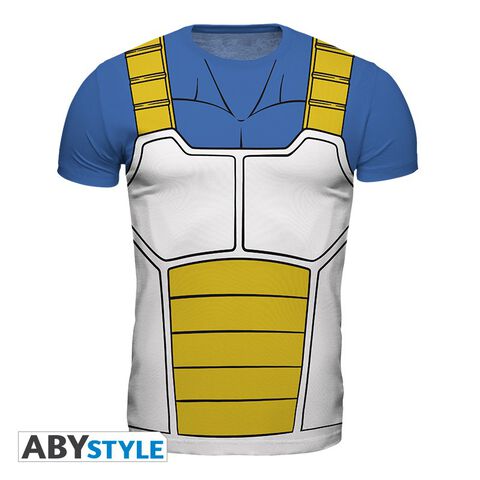 T-shirt Homme - Dragon Ball Z - Vegeta - Taille S